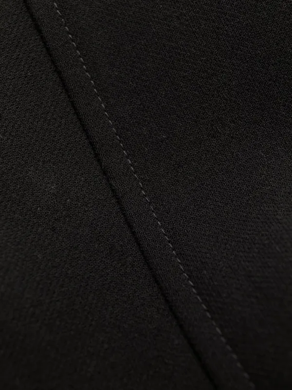 Saint Laurent open-back Maxi Dress | Black | FARFETCH