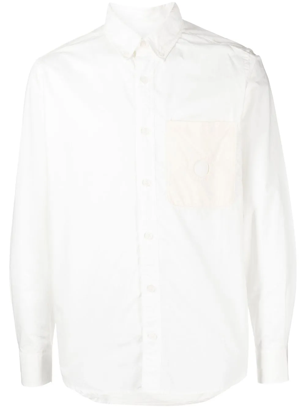 

Craig Green camisa con detalle de aberturas - Blanco