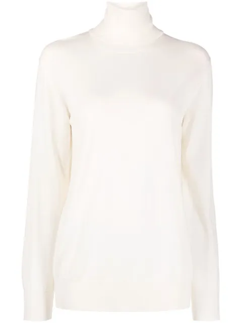 Jil Sander roll-neck wool jumper