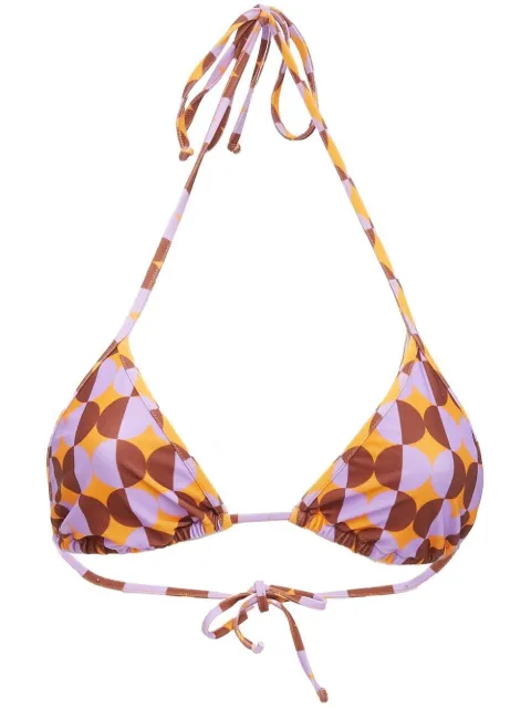 La DoubleJ triangle bikini top