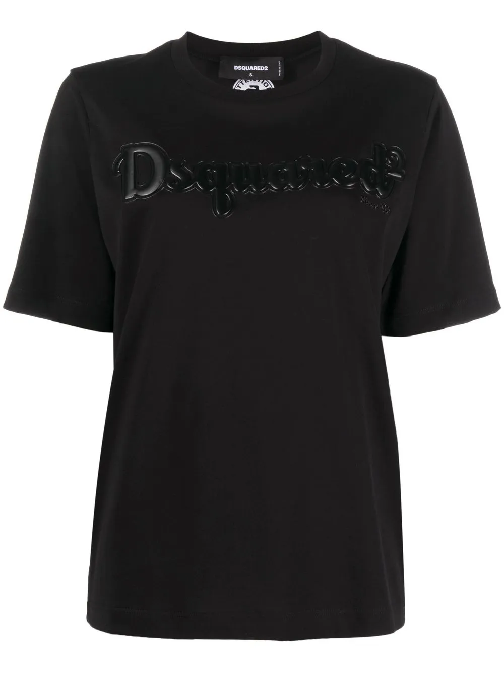 

Dsquared2 playera con logo en relieve - Negro