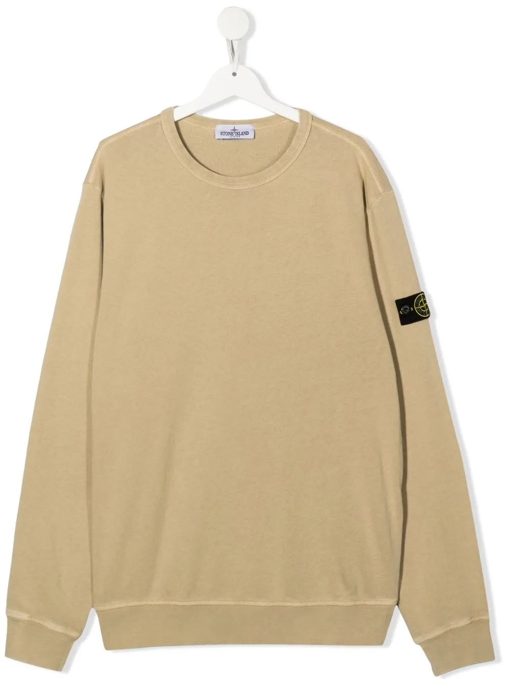 

Stone Island Junior TEEN Compass-patch sweatshirt - Neutrals