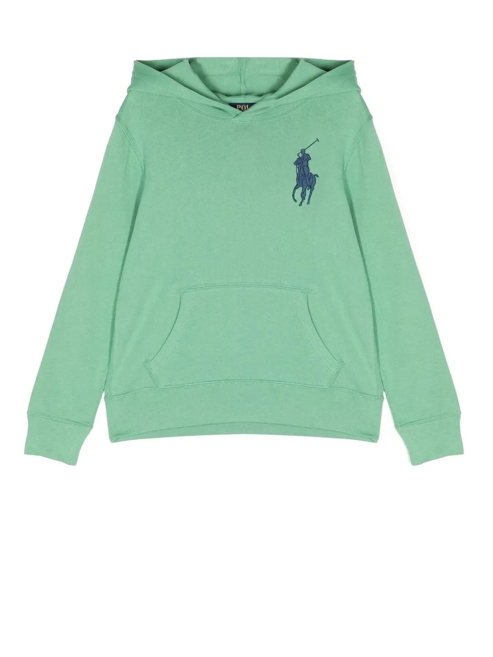 

Ralph Lauren Kids hoodie con logo bordado - Verde