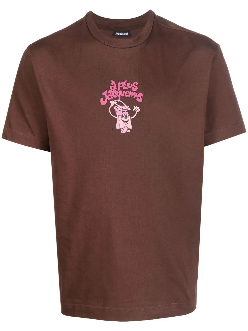 

Jacquemus playera con eslogan estampado - Marrón