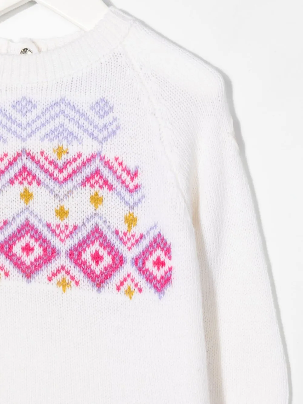 Geometric-Print Knit Dress