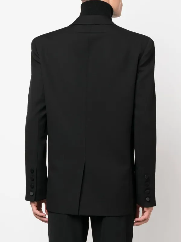 Saint Laurent double-breasted Wool Blazer - Farfetch