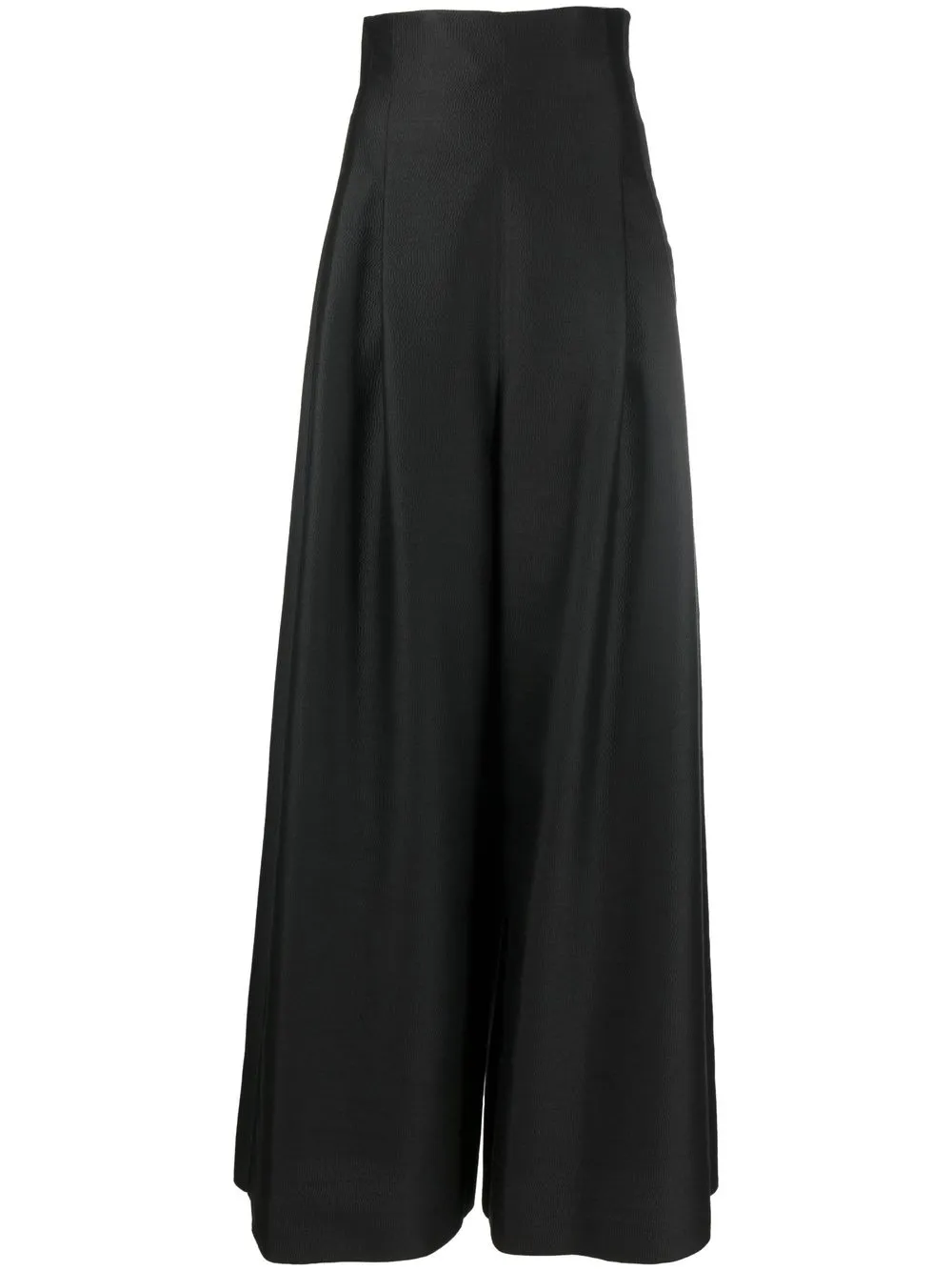 

Rochas floor-length flared trousers - Black