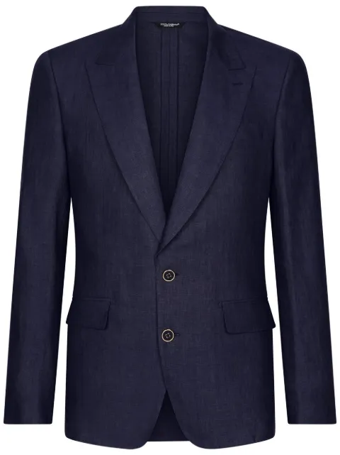 Dolce & Gabbana blazer estilo Sicilia con botones