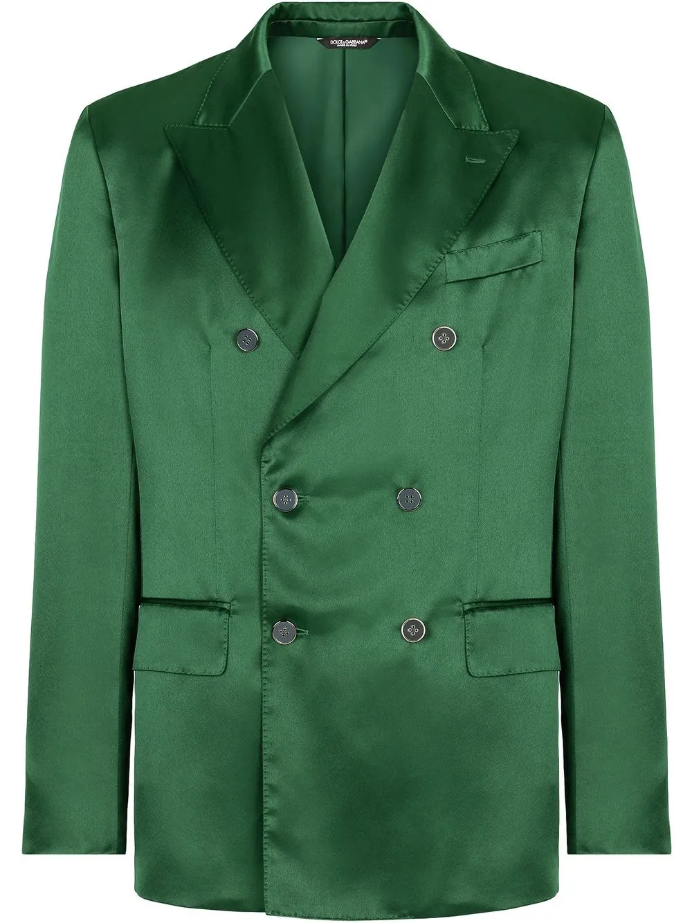 

Dolce & Gabbana blazer con doble botonadura - Verde