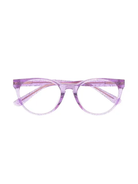 Versace Kids transparent cat-eye glasses