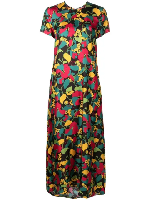 La DoubleJ vestido midi Swing 
