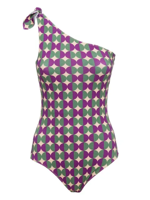 La DoubleJ Goddess graphic-print swimsuit