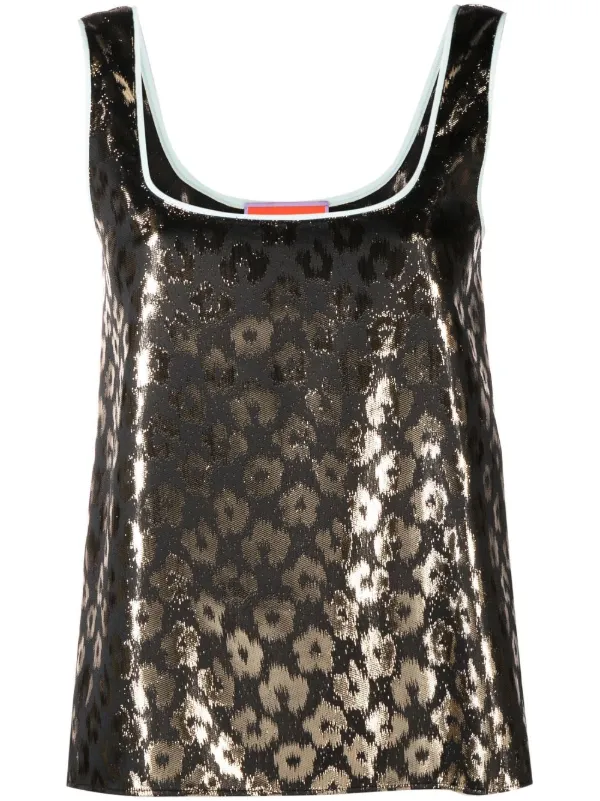 La DoubleJ Twirl Sleeveless Top in Black