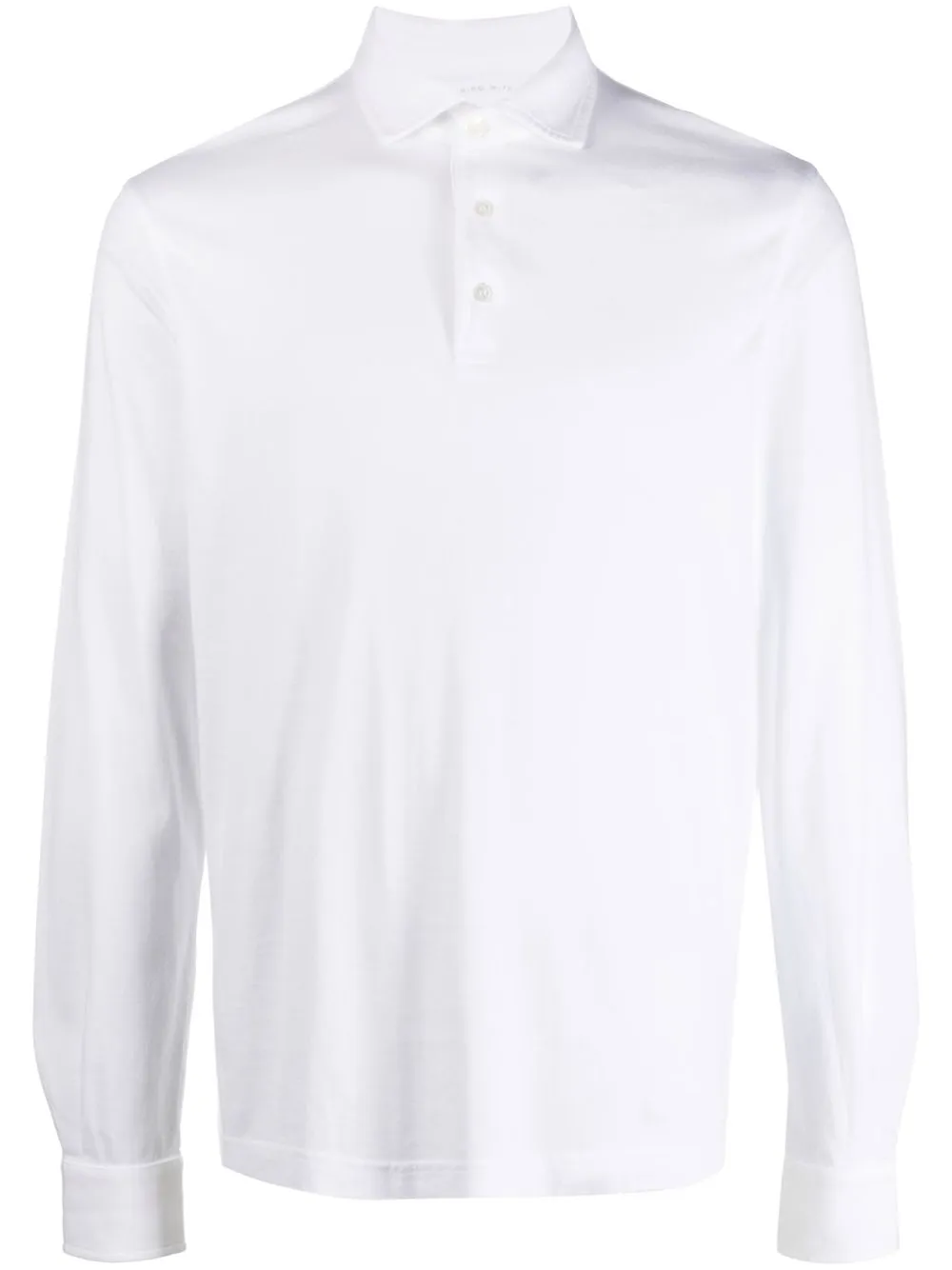 

Fedeli long-sleeve polo shirt - White