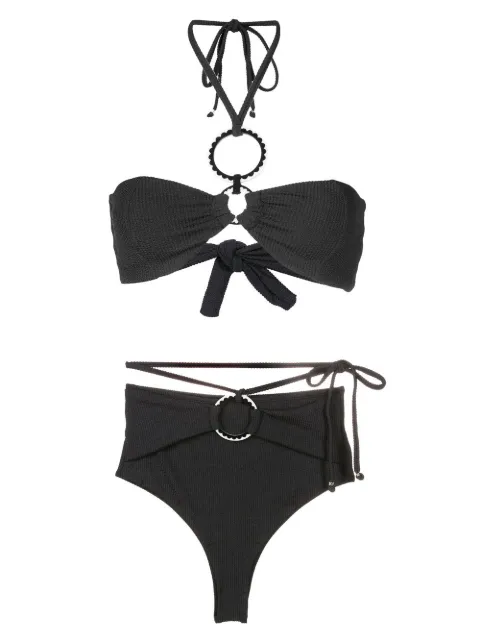 Amir Slama bikini con cuello halter