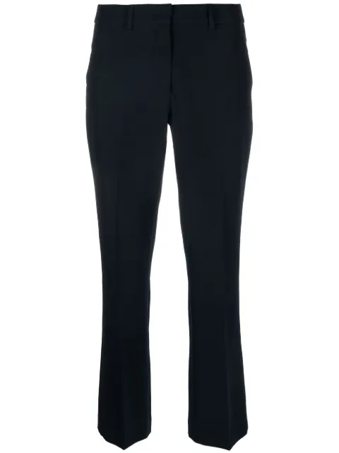 Seventy crop flared trousers