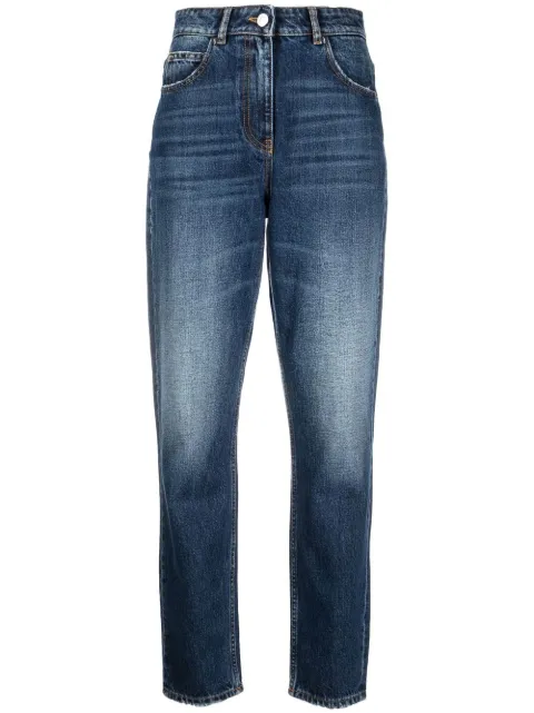 IRO jeans ajustados con efecto lavado
