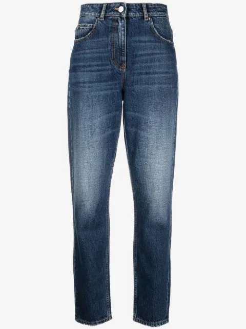 IRO light-wash fitted jeans