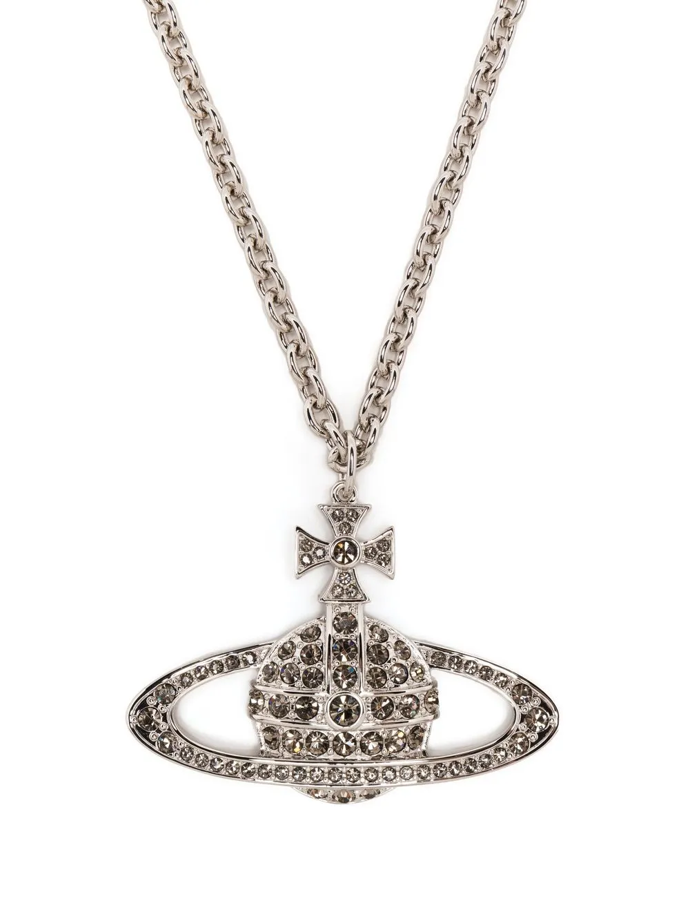 Man Bas Relief Orb necklace
