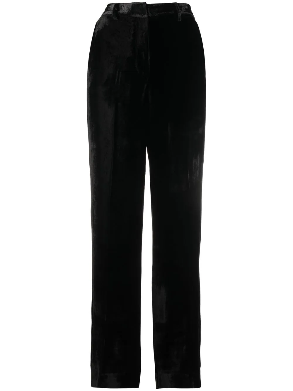 

P.A.R.O.S.H. pantalones de terciopelo anchos - Negro