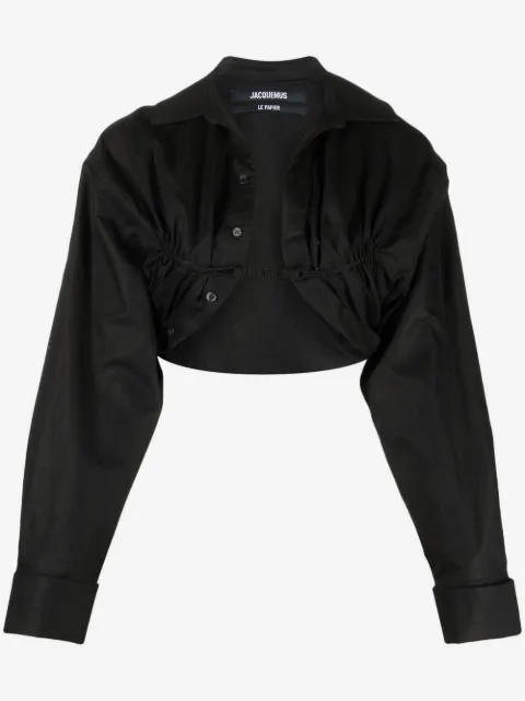 Jacquemus camisa tipo bolero Le Papier