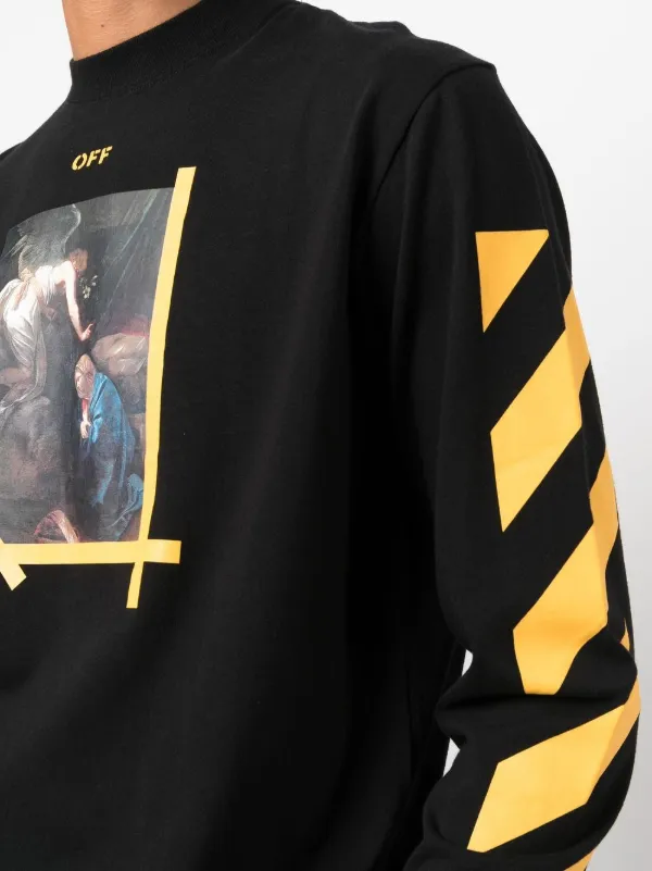 Off white shop diag caravaggio tee