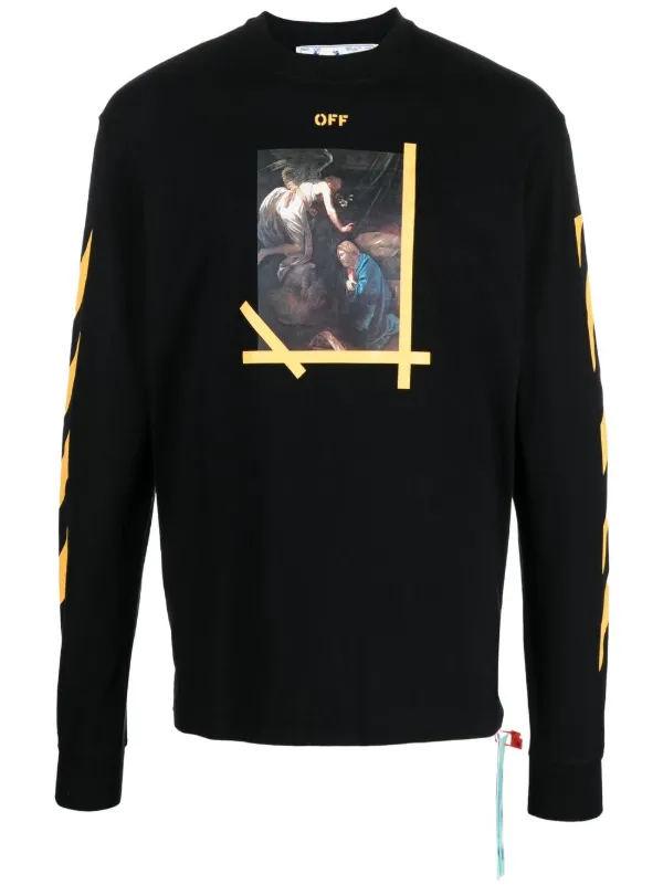 Off White Caravaggio Painting Cotton T shirt Farfetch