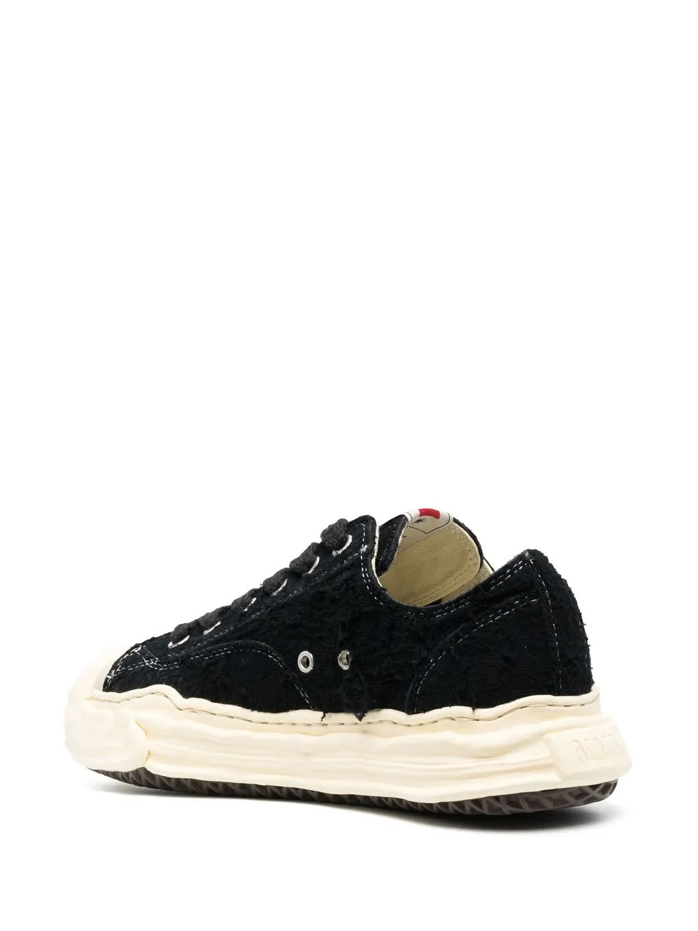 maison mihara yasuhiro distressed low top