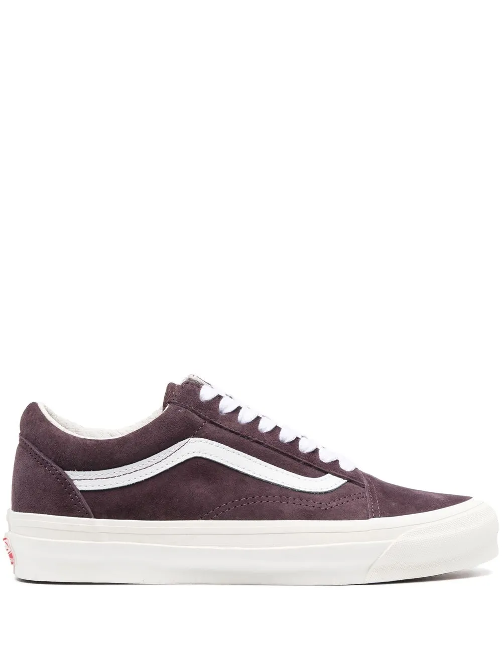 

Vans tenis bajos con rayas laterales - Morado