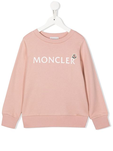 Moncler Enfant Sweatshirt mit Logo-Print