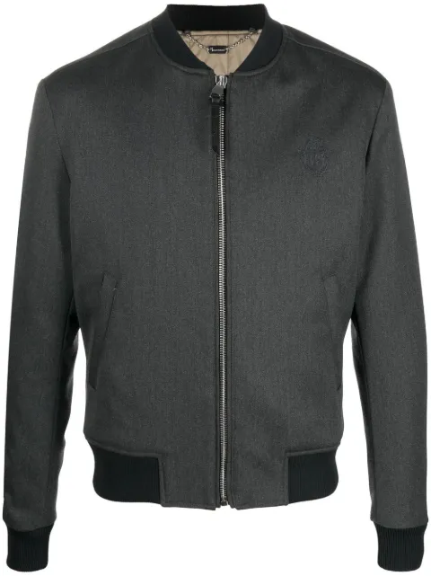 Billionaire veste bomber à motif poitrine 