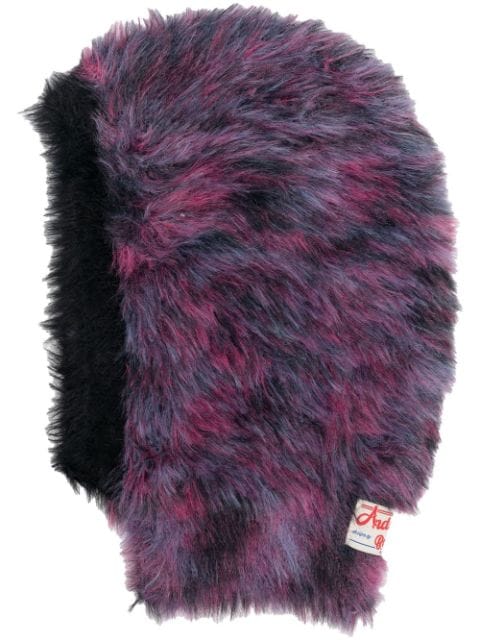 Andersson Bell Fuzzy fur-textured hat 