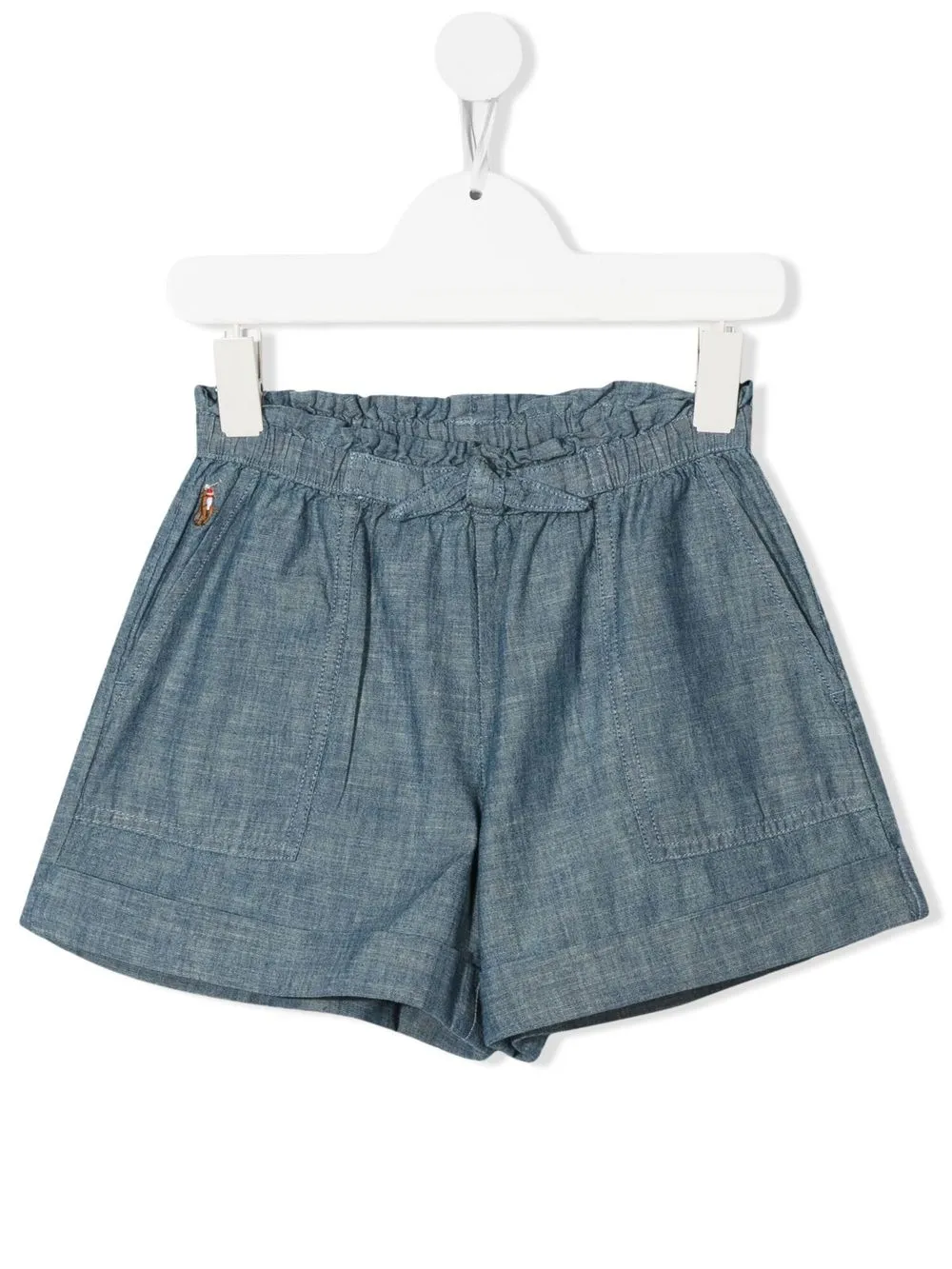 

Ralph Lauren Kids Polo Pony denim shorts - Blue
