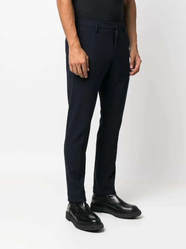 DONDUP mid-rise Tapered Trousers Blue FARFETCH ID