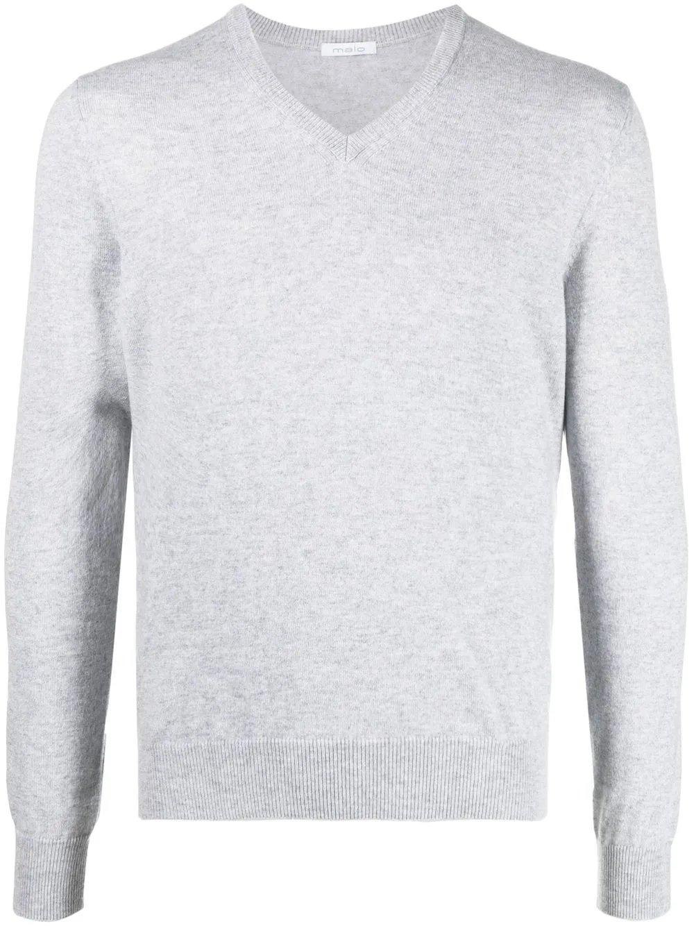 

Malo V-neck cashmere jumper - Grey