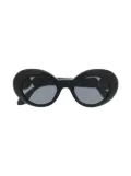 Versace Kids oval-frame sunglasses - Black