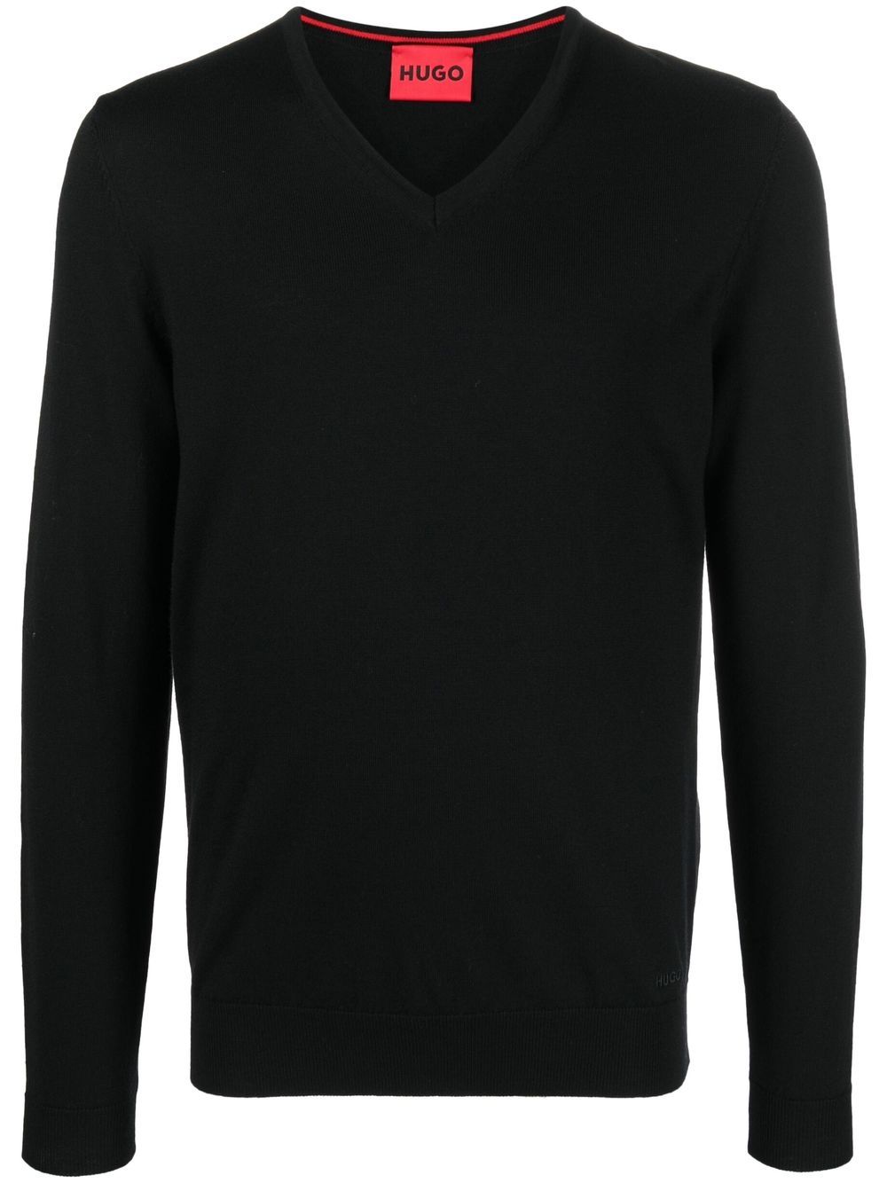 V-neck-wool-jumper