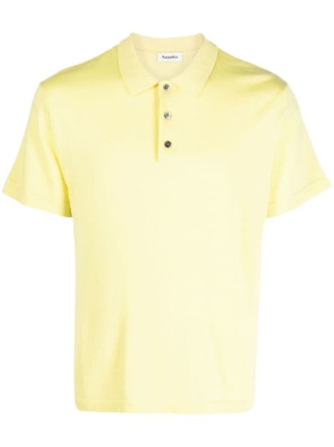 Nanushka short-sleeve merino polo shirt