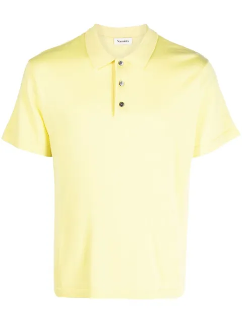 Nanushka short-sleeve merino polo shirt