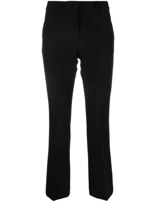 Seventy crop flared trousers