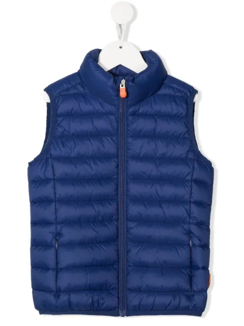Save The Duck Kids high-neck padded gilet