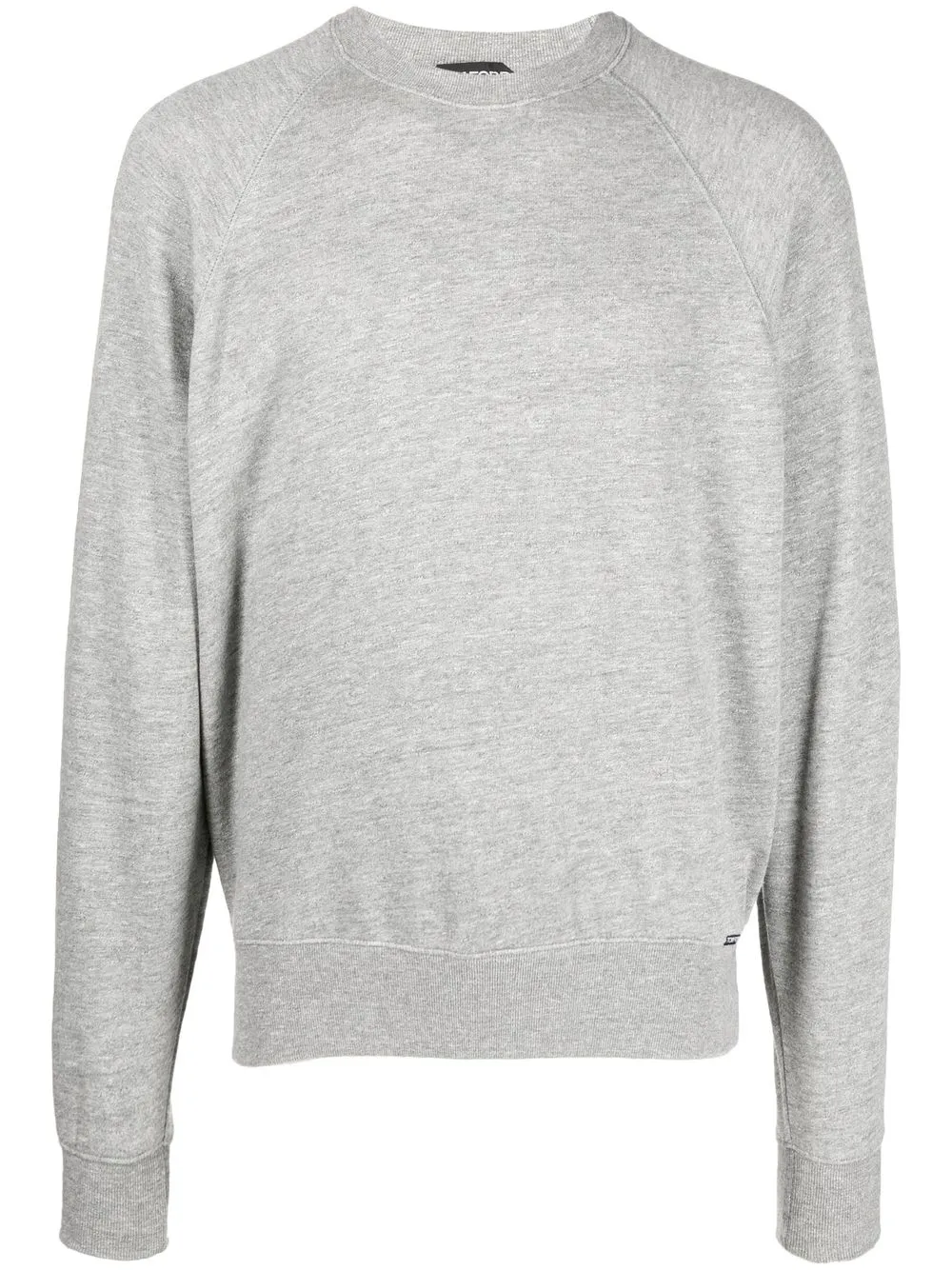 

TOM FORD sudadera con parche del logo - Gris