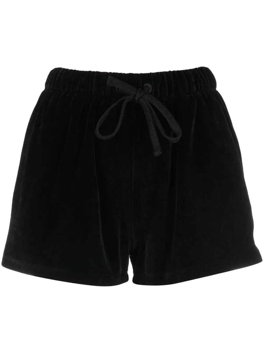 

IRO shorts con cordones en la pretina - Negro