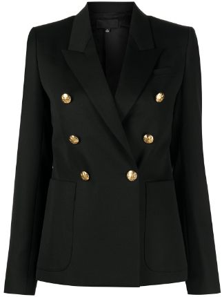 Nili Lotan Double Breasted Wool Blazer - Farfetch