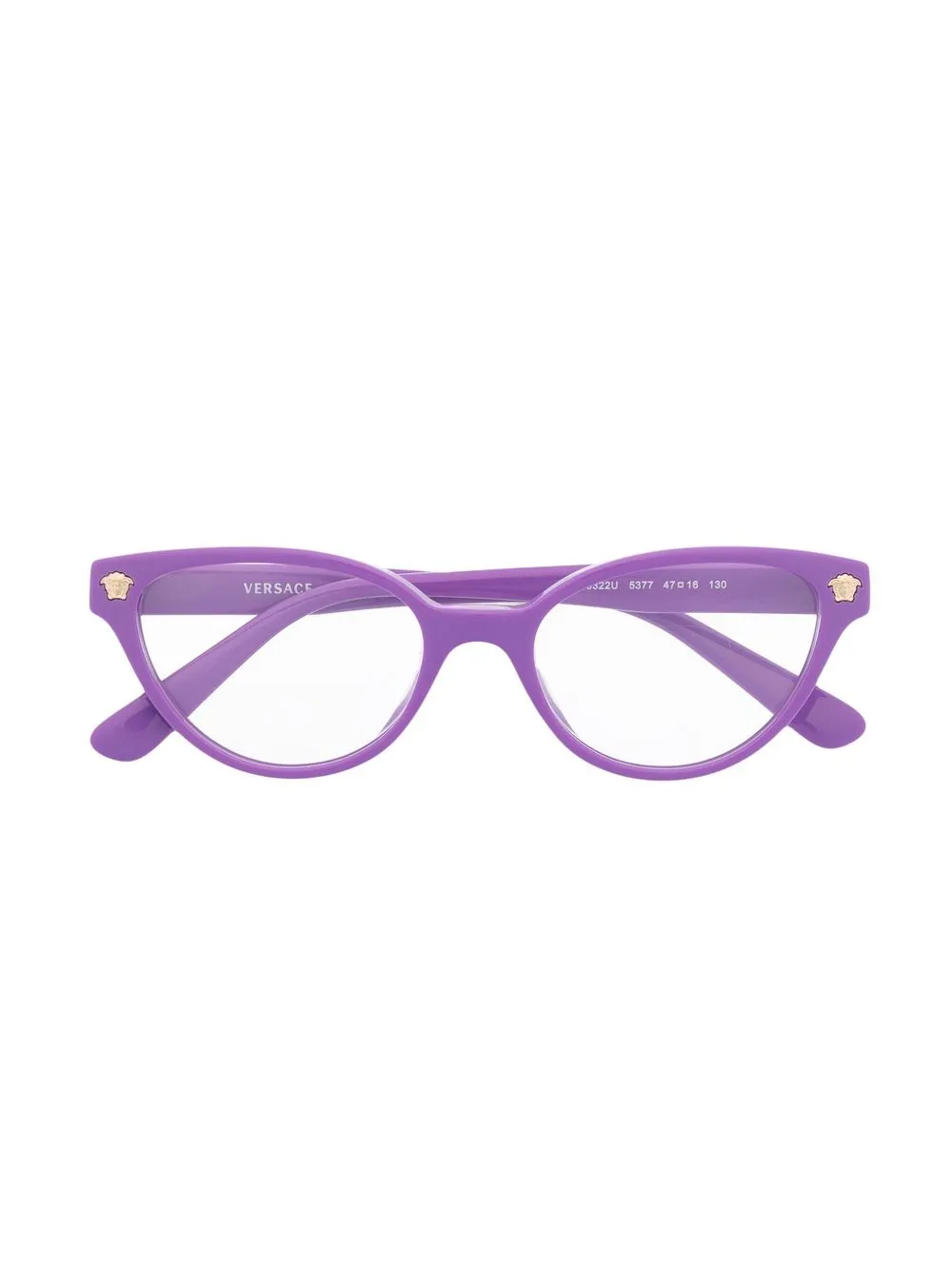 Versace purple shop cat eye glasses