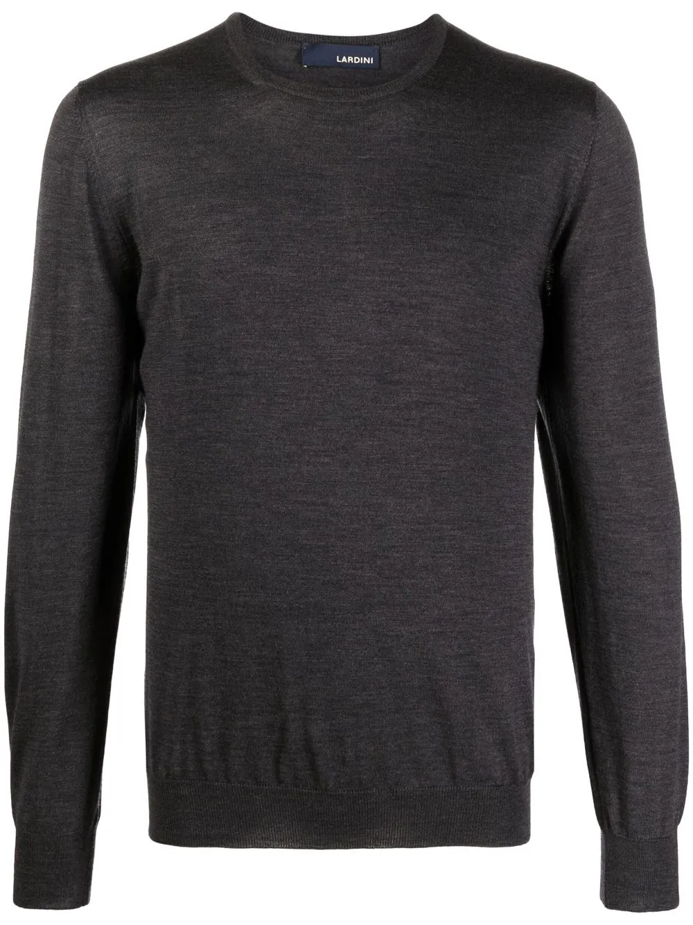 

Lardini crew neck wool jumper - Grey