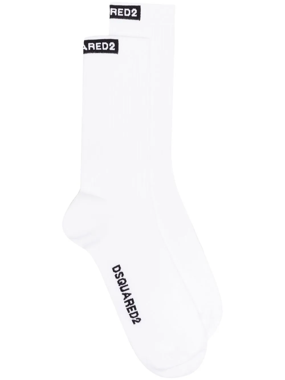 

Dsquared2 calcetines con logo estampado - Blanco