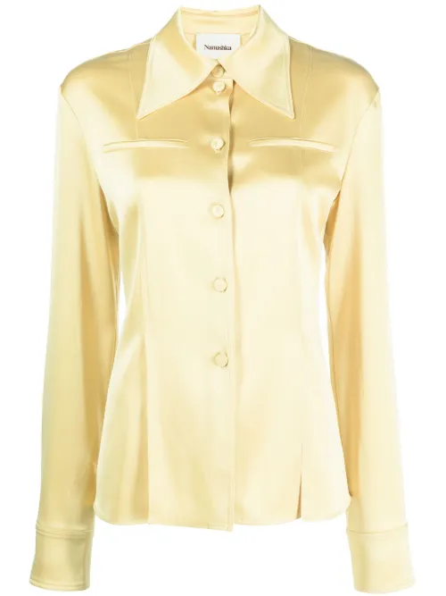 Chemise à col oversize - Nanushka - Modalova
