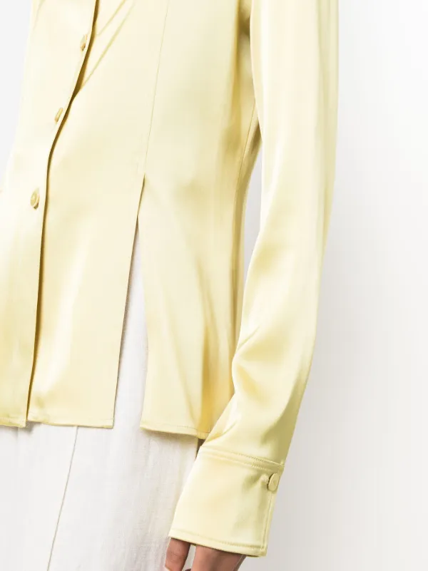 Nanushka オーバーサイズカラー シャツ | イエロー | FARFETCH JP
