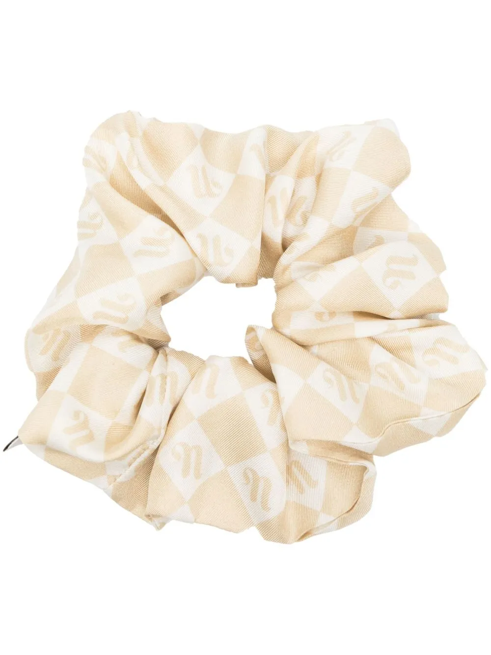 

Nanushka logo-print hair scrunchie - Neutrals